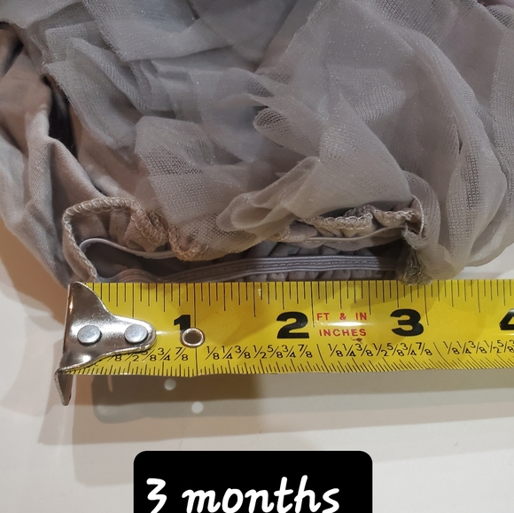 Baby Gray Bloomers Holiday Set (NEW) - Picture 6 of 8